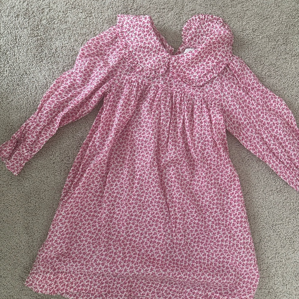 DÔEN Carine dress in Pink Floral size kid 10